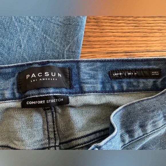 Pacsun jeans, comfort stretch skinny cropped - Picture 8 of 8